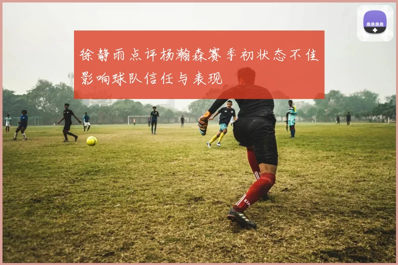徐静雨点评杨瀚森赛季初状态不佳影响球队信任与表现